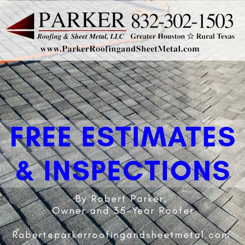 Free Roof Inspections - Parker Roofing & Sheet Metal